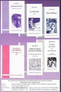  Jean BRUNE 
---- 
Ses Livres
